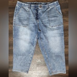 Universal Standard Comfort Denim Faded Jeans